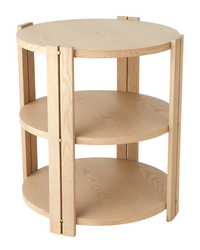 Global Views Paxton End Table In Brown