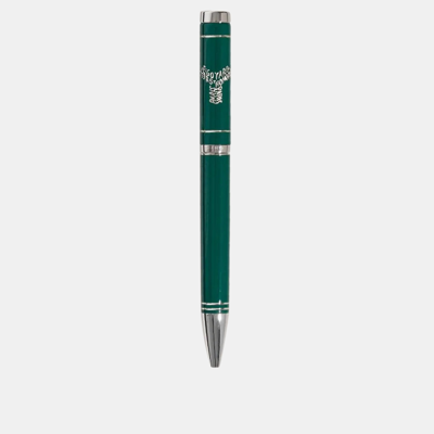 Pre-owned Goyard Green Solid Silver Pen
