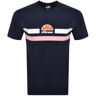 Ellesse Aprel T Shirt Navy