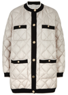 MAX MARA THE CUBE CARDY REVERSIBLE QUILTED SHELL JACKET