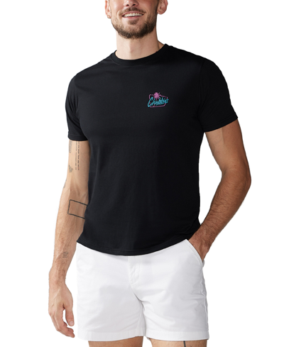 Chubbies Men's The Club Soto Relaxed-fit Logo Graphic T-shirt In Black - Solid