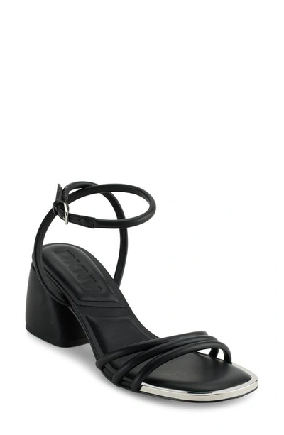 Dkny Trixie Ankle Strap Sandal In Black