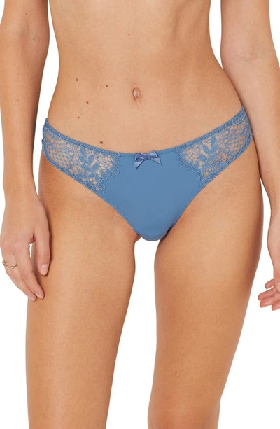 Etam Success Hipster Briefs In Slate Blue