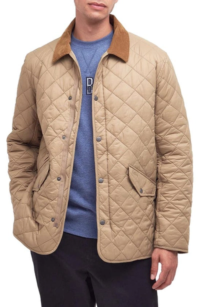 Barbour Modern Chelsea Quilted Jacket In Sand
