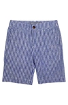 Appaman Kids' Little Boy's & Boy's Striped Flat Front Shorts In Cabana Stripe