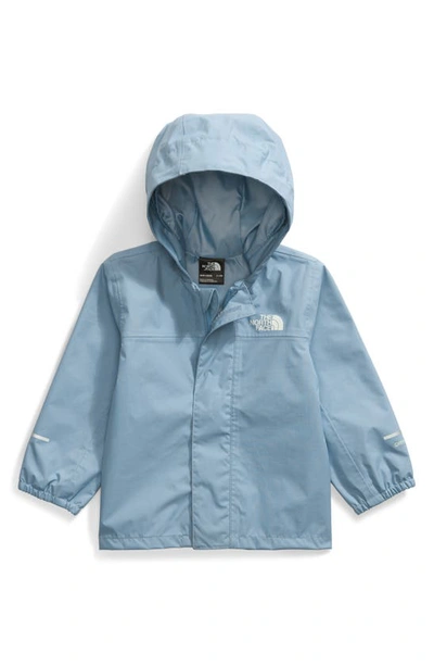 The North Face Babies' Antora Waterproof Recycled Polyester Rain Jacket In Steel Blue