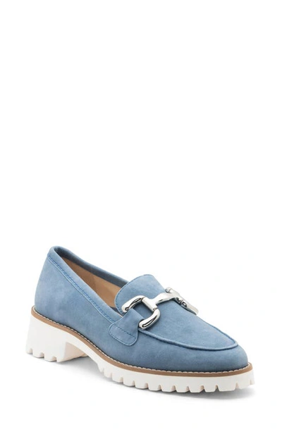 Ara Kiana Bit Loafer In Cool Blue