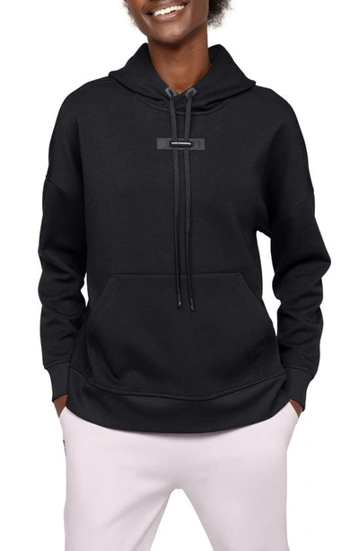 On Recycled Polyester Blend Hoodie In Black