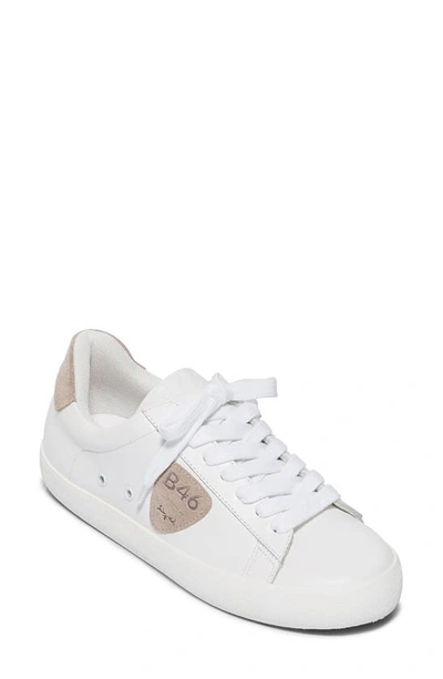 Bernardo Footwear Tatum Trainer In White/ Clay