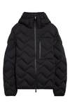 MONCLER STELIERE WAVY QUILTED DOWN JACKET
