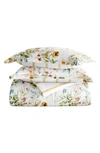 Ienjoy Home Floral Print 3-piece Comforter Set In Clay