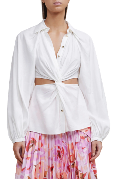 Acler Kinsale Blouse In White
