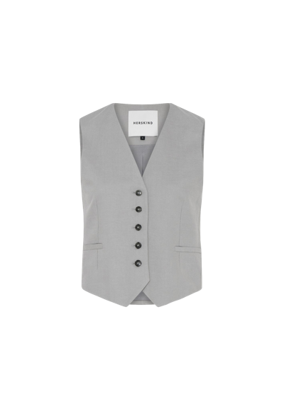 Herskind Mister Waistcoat In Stone