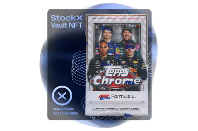 Pre-owned Stockx Vault Nft 2021 Topps Chrome Formula 1 Racing Hobby Box Vaulted Goods
