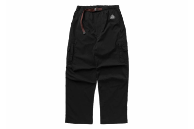 Pre-owned Nike Acg Oregon Series Cargo Pants Black/earth/wolf Grey
