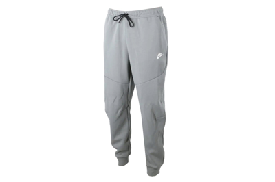 Pre-owned Nike Sportswear Tech Fleece Joggers Gray/white