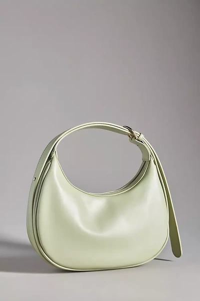By Anthropologie The Brea Faux Leather Shoulder Bag In Green