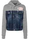 DSQUARED2 DSQUARED2 PANELLED HOODED JACKET