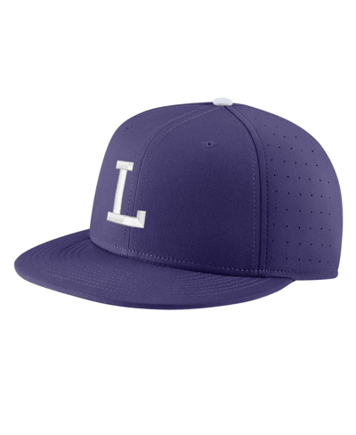 Nike Men's  Purple Lsu Tigers Aero True Baseball Performance Fitted Hat