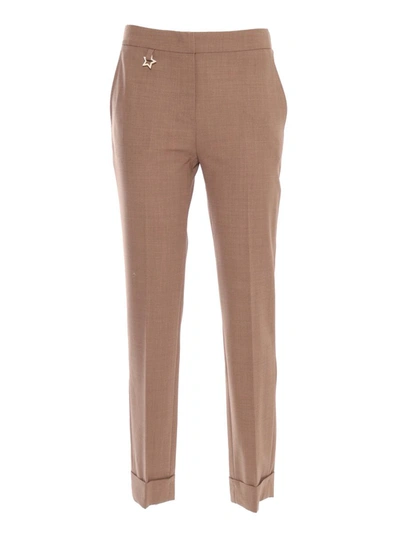 Lorena Antoniazzi Pants In Beige