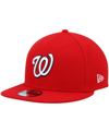 New Era Washington Nationals 2019 World Series Champ Ac 59fifty Fitted Cap In Red