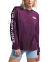 THE NORTH FACE WOMEN'S LONG-SLEEVE GRAPHIC T-SHIRT