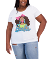 AIR WAVES AIR WAVES TRENDY PLUS SIZE 80'S BARBIE GRAPHIC T-SHIRT