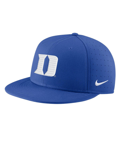 Nike Men's  Royal Duke Blue Devils Aero True Baseball Performance Fitted Hat