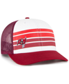 47 BRAND BIG BOYS AND GIRLS '47 BRAND WHITE, RED TAMPA BAY BUCCANEERS COVE TRUCKER SNAPBACK HAT
