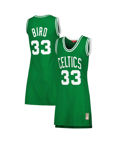 Mitchell & Ness Larry Bird Kelly Green Boston Celtics 1985 Hardwood Classics Name & Number Player Je