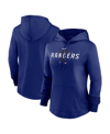 Nike Women's  Royal Los Angeles Dodgers Authentic Collection Pregame Performance Pullover Hoodie In Royal