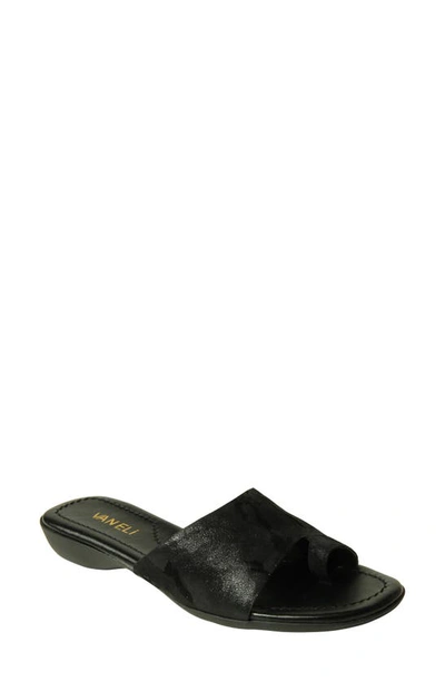 Vaneli Tallis Slide Sandal In Black