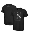 Majestic Threads Aidan Hutchinson Black Detroit Lions Graphic T-shirt In Black