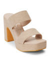 Beach By Matisse Gem Platform Sandal In Sand