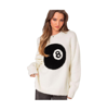 Edikted Women's Magic 8 Oversized Chunky Knit Sweater In Cream