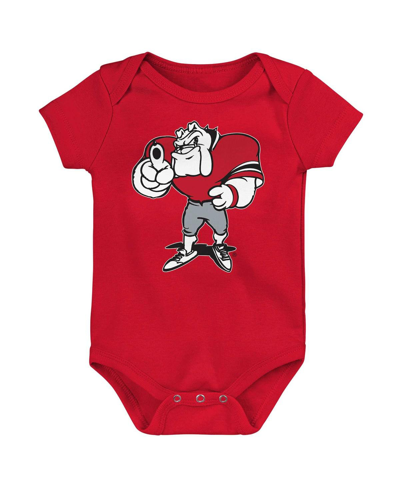 Outerstuff Baby Boys And Girls Red Georgia Bulldogs Standing Mascot Bodysuit