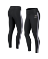 Wear By Erin Andrews Black Baltimore Ravens Color Block Leggings In Black