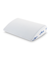 Vibe Smart Edge Multi-position Gel Infused Memory Foam Pillow, Standard/queen In White