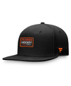 FANATICS MEN'S FANATICS BLACK PHILADELPHIA FLYERS AUTHENTIC PRO PRIME SNAPBACK HAT