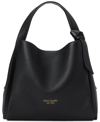 KATE SPADE KNOTT PEBBLED LEATHER CROSSBODY TOTE