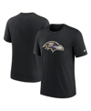 Nike Men's Dri-fit Logo Legend (nfl Baltimore Ravens) T-shirt In Black