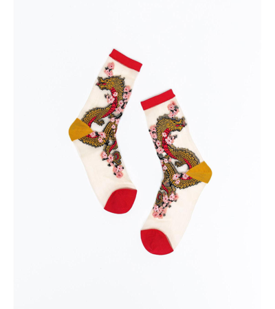 Sock Candy Women's Year Of The Dragon Sheer Sock