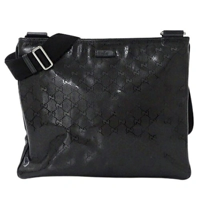 Gucci -- Black Canvas Clutch Bag ()
