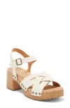 Kork-ease Tia Ankle Strap Sandal In Cream