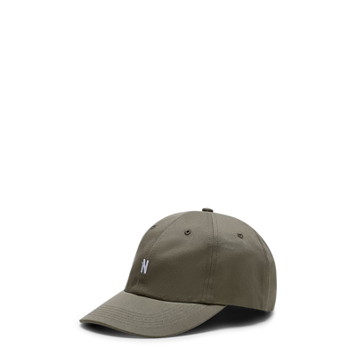 Norse Projects Twill Sports Cap In Green