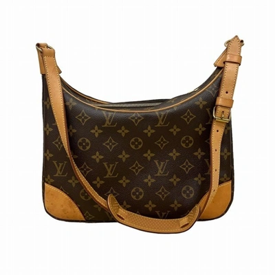 Pre-owned Louis Vuitton Boulogne Brown Canvas Shopper Bag ()