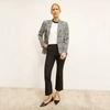 M.m.lafleur The Kick Flare Foster Pant - Powerstretch In Black