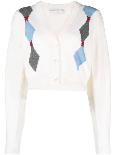 Alessandra Rich Sweaters In White