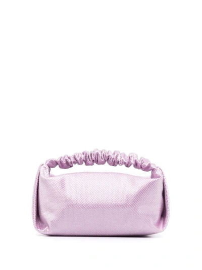 Alexander Wang Scrunchie Mini Bag Bags In Pink & Purple