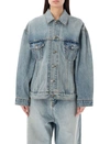 BALENCIAGA BALENCIAGA HOURGLASS DENIM JACKET